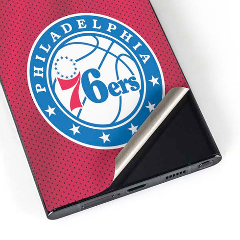 NBA Philadelphia 76ers Jersey Galaxy S25 Ultra Skin